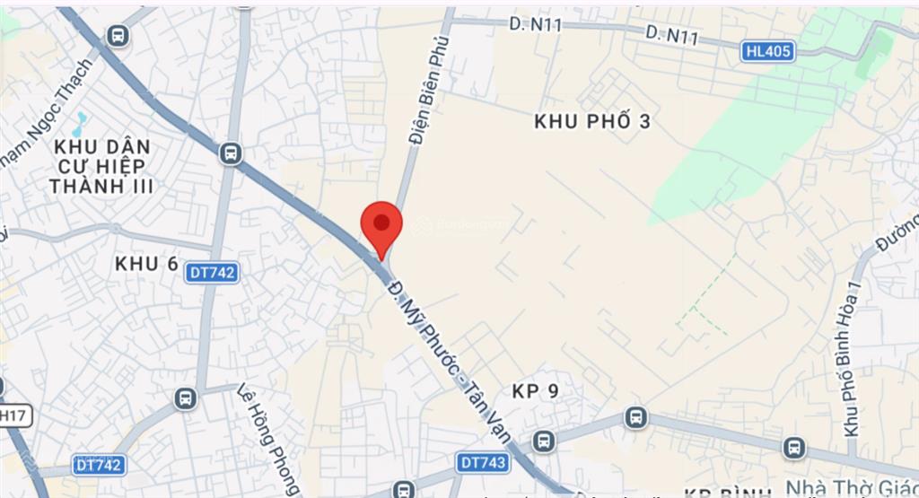 Chủ kẹt tiền cần bán gấp đất tại phường phú lợi