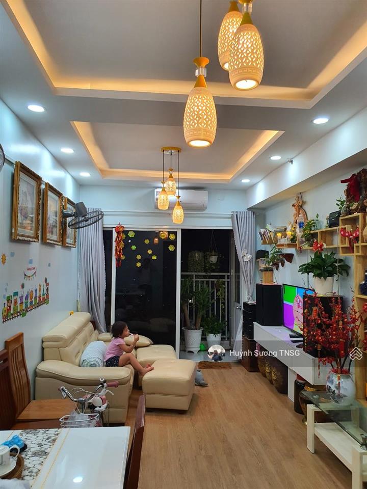 Giá thật (sổ hồng) bán căn hộ sacomreal 584 dt 75m2 2pn, 2wc ban công thoáng mát