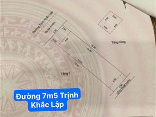 Bán đất tặng nhà cấp 4 đường 7m5 trịnh khắc lập gần biển nguyễn tất thành