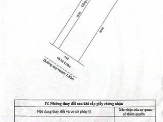 Đất đường 7m5 trần quang long . hoà minh  dt  90m2 ngang 4m5 kẹp cống 3 mặt thoáng