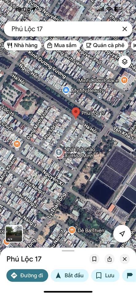 Đất đường 5m5 phú lộc 17 , hướng đông nam  diện tích 82m2 ngang 5m
 za 5.550