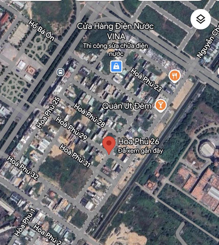 Cặp đất đường hoà phú 26, khu e kim long , gần trục 60 nguyễn sinh sắc trung tâm