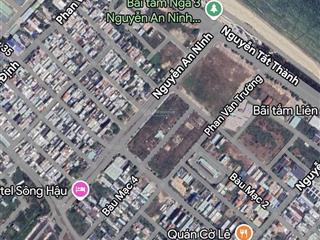 Đất mặt tiền đường nguyễn an ninh . hoà minh  diện tích 150m2 ngang 5m