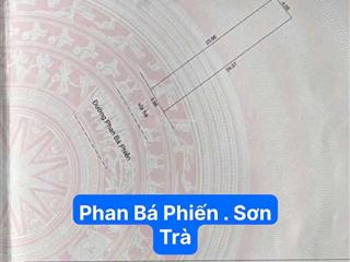 Đất đường 7m5 phan bá phiến . sơn trà  diện tích 95m2 ngang 4m