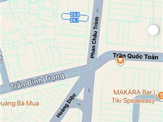 Đất mt đường 10m5 phan châu trinh, gần ngã 5 hoàng diệu, hải châu, vị trí vàng