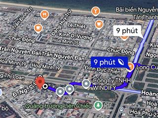 Đất kiệt hoàng thị loan , gần đương ngô sĩ liên ,  diện tích rộng 160m2 gần cáctrường đại học ,