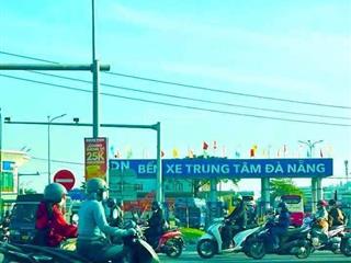 Cặp đất đường 5m5 đặng như mai . bên hông bến xe tp đà nẵng  dt  9.8 x21.6= 212m2.