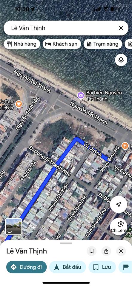 Góc 2 mt đường 7m5 dũng sĩ thanh khê và lê văn thịnh. cách biển nguyễn tất thành chỉ 100m