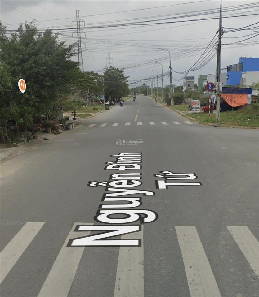 Đất 2 mặt tiền trước sau đường 10m5 nguyễn đình tứ. dt 96m2 ngang 5m6. giá 6.x tỷ