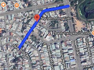 Đất mặt tiền đường 7m5 nguyễn mộng tuân gần nam trân. bến xe. dt  110m2 ngang 5m