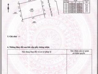 Đất kiệt oto đậu đỗ trước nhà đường thanh tân thanh khê  dt  55m2 (ngang 6m nở hậu)