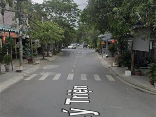 Hàng hiếm . góc 2 mặt tiền đường 7m5 lý triện . thanh khê . diện tích 123m2 ngang 6m5 .