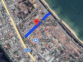 Đường 7m5 đào công soạn , trục thông biển nguyễn tất thành . dt 80m2 ngang 7m ,