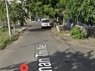 Cặp đất đường 5m5 phan thị nể , cách biển nguyễn tất thành 50m  diện tích 222 ngang 10m ,