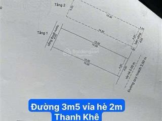 Nhà 2 tầng đường nhánh nguyễn huy lượng gần biển nguyễn tất thành, thanh khê