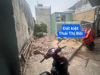 Đất kiệt k267/.. thái thị bôi. cách đường 35m. diện tích 55m2 ngang 5m  giá 3.15 tỷ