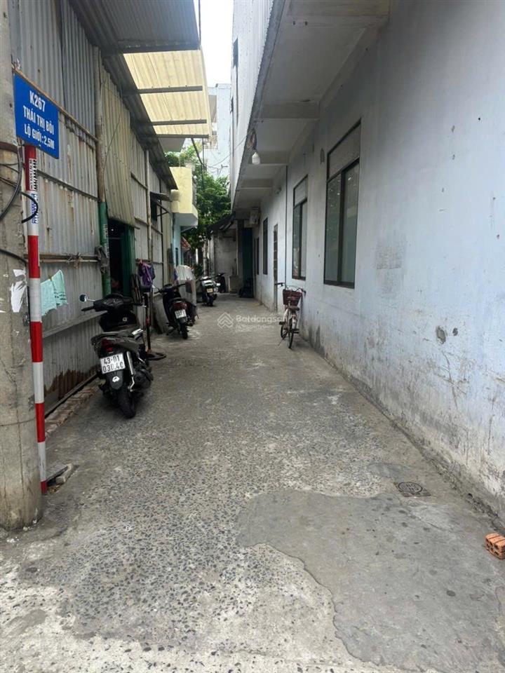 Đất kiệt k267/.. thái thị bôi. cách đường 35m. diện tích 55m2 ngang 5m  giá 3.15 tỷ