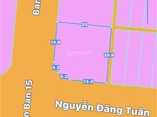 Góc 2mt đường 10m5 nguyễn đăng tuân & ban ban 15. ngũ hành sơn  dt  402m² ngang 20m