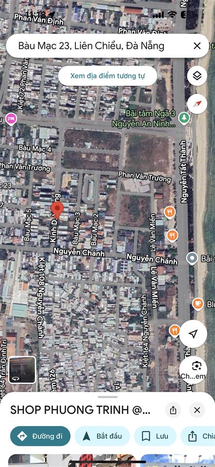 Đất đường 15m bàu mạc 23 (kinh dương vương nối dài)  dt 187,5m2 ngang 7,5m