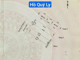 Nhà 3 tầng mặt tiền đương 10m5 hồ quý ly , gần nguyễn xí , trục thông biển nguyễn tất thành ,