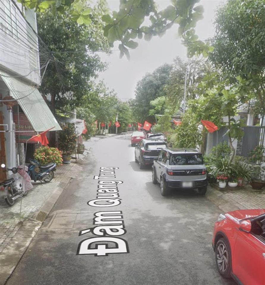 Đất đường 5m5 đàm quang trung song song biển nguyễn tất thành. dt 80m2 ngang 5m2. gả nhanh