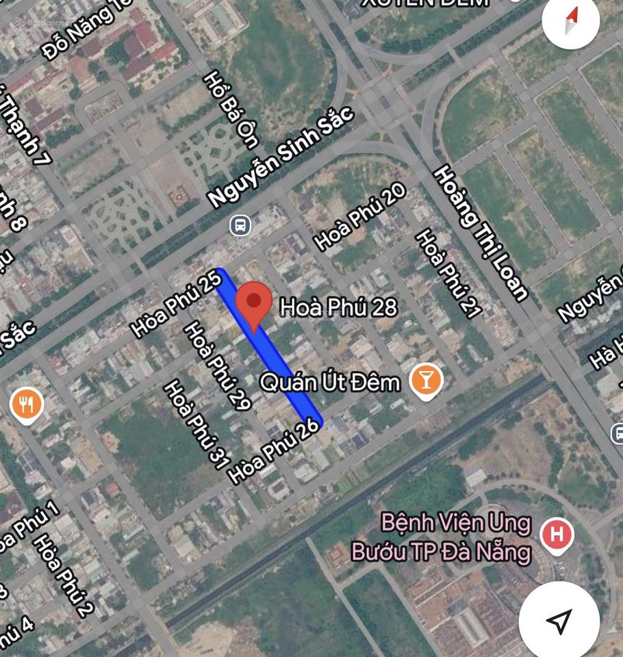 Đất đường 7m5 hoà phú 28, dt 92.5m2 ngang 5m, hướng tây nam, gả nhanh 6,5 tỷ