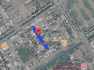 Đất đường 7m5 hoà phú 28, dt 92.5m2 ngang 5m, hướng tây nam, gả nhanh 6,5 tỷ