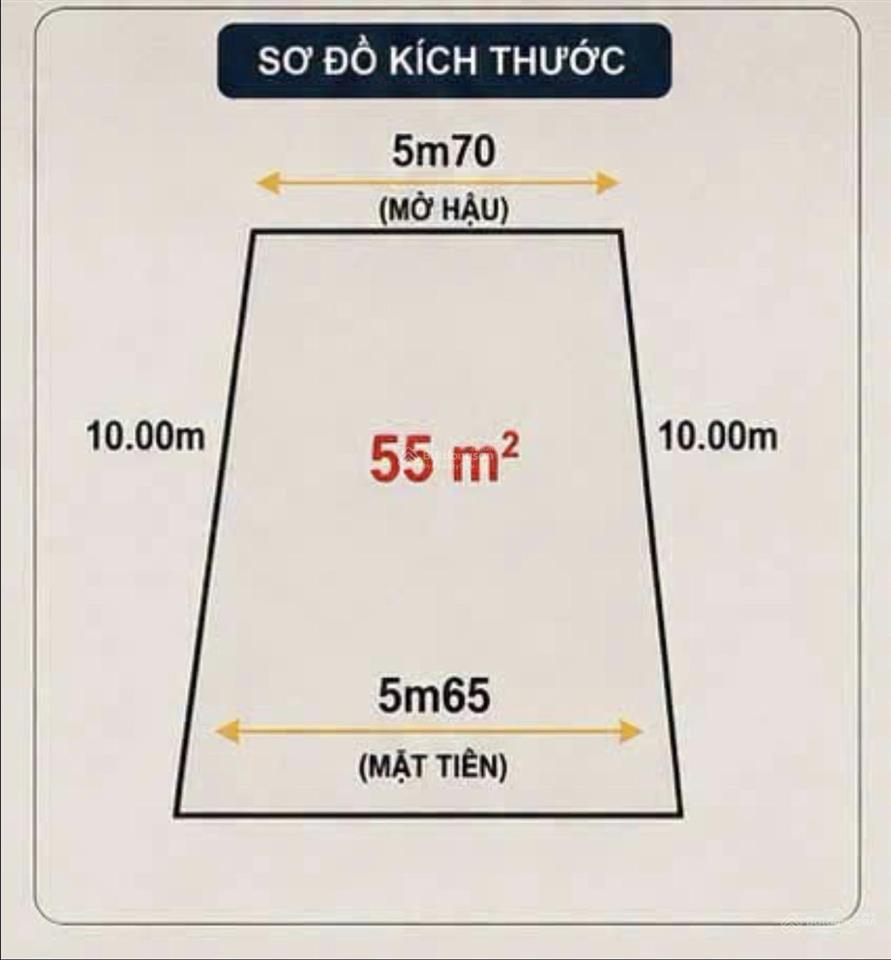 Đất kiệt đường mẹ nhu, thanh khê, dt 55m2 ngang 5m7. gả nhanh 2,290 tỷ