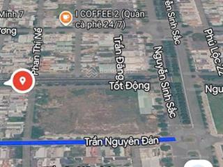 Đất mặt tiền đường 10.5 trần nguyên đán cạnh nguyễn sinh sắc. s= 101m2. hướng đông bắc.