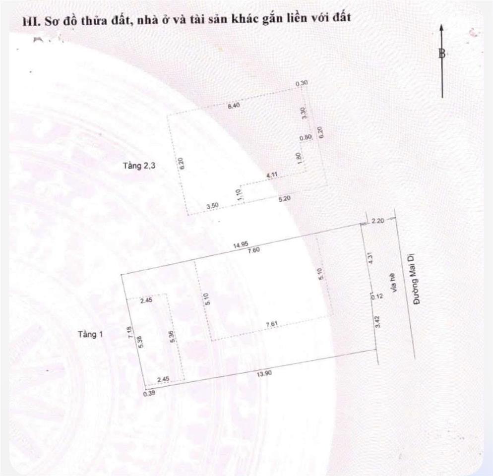 Nhà 3 tầng 3 mê kiên cố đường mai dị, gần chợ hoà cường  diện tích 110m2, ngang khủng 7m5