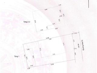 Nhà 3 tầng 3 mê kiên cố đường mai dị, gần chợ hoà cường  diện tích 110m2, ngang khủng 7m5