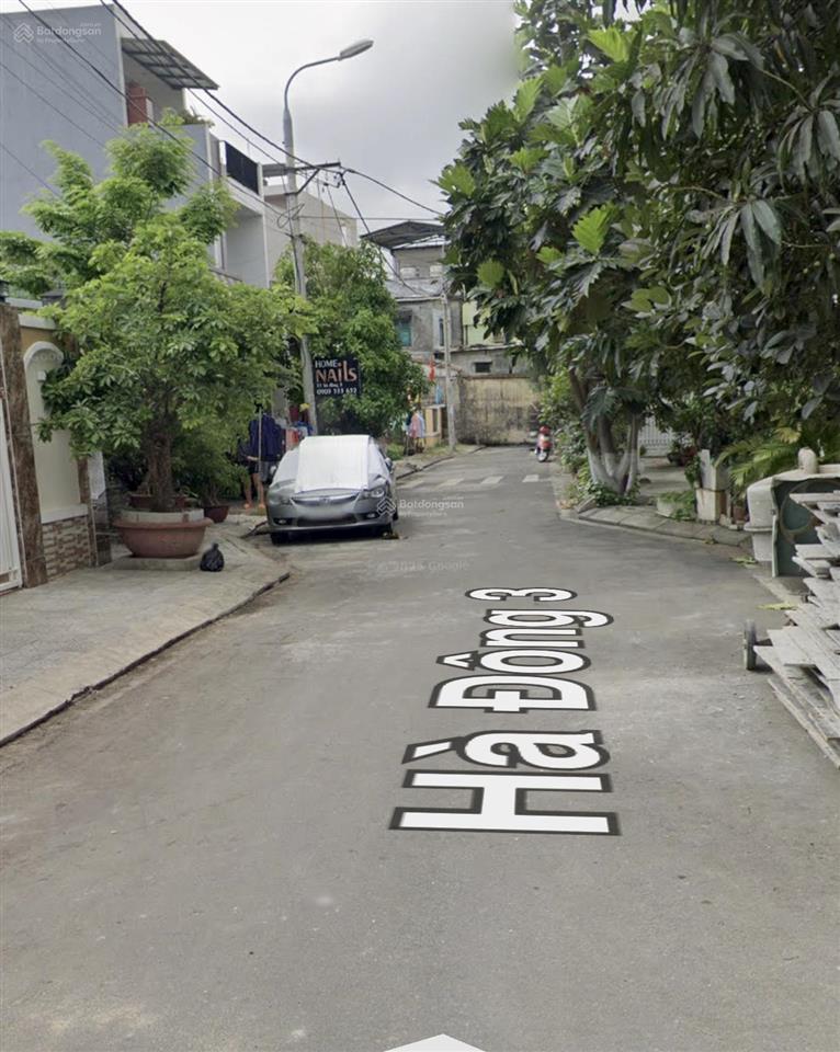 Đất mặt tiền đường 5m5 hà đông 3, thanh khê. dt 105 (5x21)m, giá 6,x tỷ