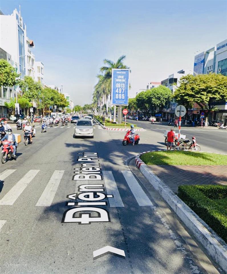 Nhà 3 tầng mặt tiền điện biên phủ, thanh khê  diện tích 100m2 ngang 5m