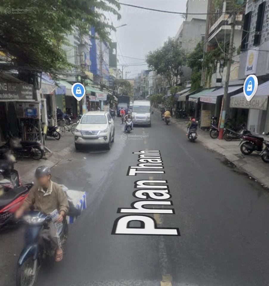 Nhà 2 tầng mặt tiền đường phan thanh. vị trí kinh doanh vip. dt 132m2 ngang 5m nở hậu.