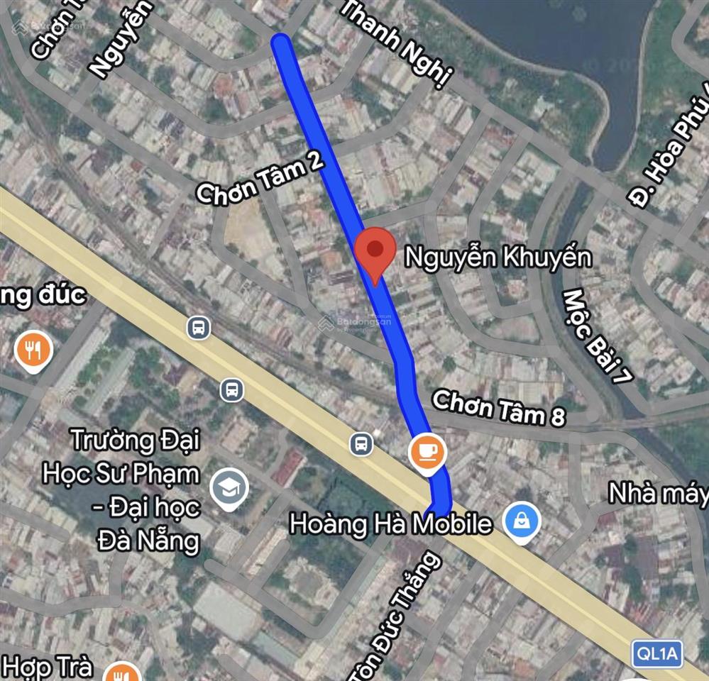 Dãy trọ 4 phòng đường 7m5 nguyễn khuyến, hòa minh. gần đại học sư phạm. dt 90m2 ngang 5m