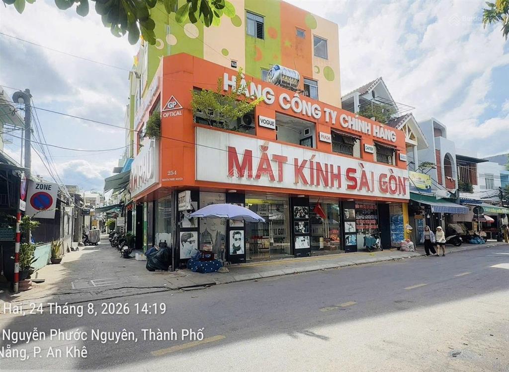 Nhà 2 tầng 2 mặt tiền nguyễn phước nguyên. thanh khê. kinh doanh vip
 dt ngang rộng khủng 14