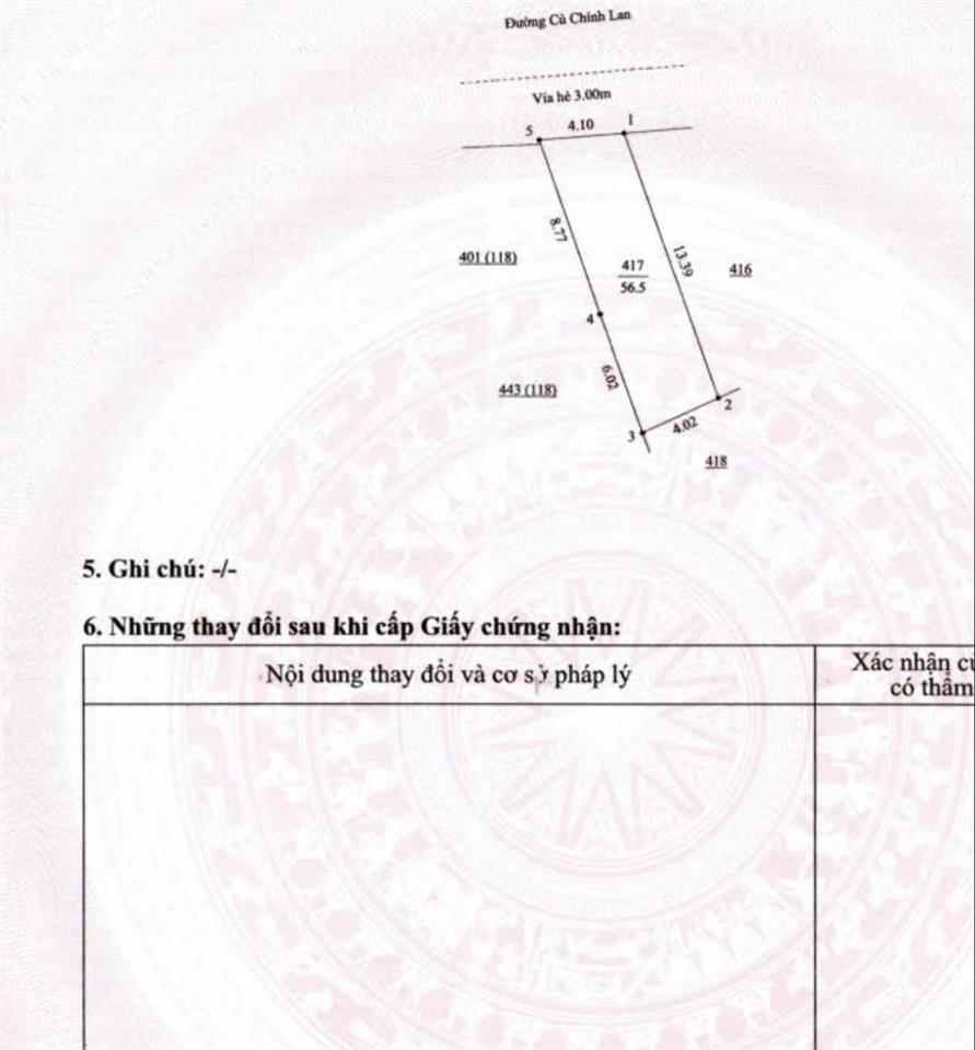Đất mặt tiền đường cù chính lan, gần chợ thanh khê, vị trí kinh doanh. dt 57m2, giá nhanh 6,x