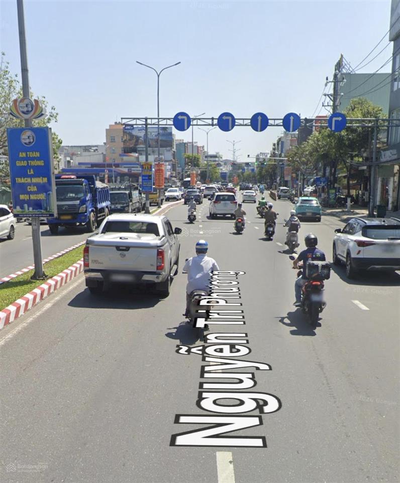 Đất mặt tiền nguyễn tri phương, thanh khê, diện tích 363m2 ngang 9m5 (đất ở đô thị)