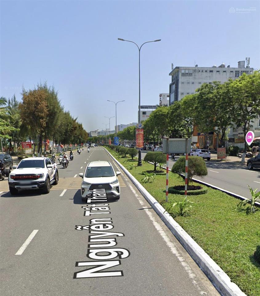 Đất mặt tiền đường nguyễn tất thành, thanh khê, view biển. đối diện bãi tắm hà khê. dt 125m2