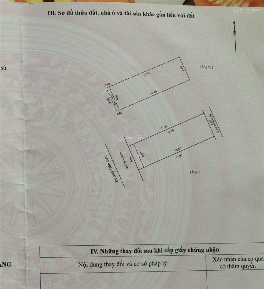 Nhà 3 tầng đường trần can, thanh khê  dt 85m2 ngang 5m. gả nhanh