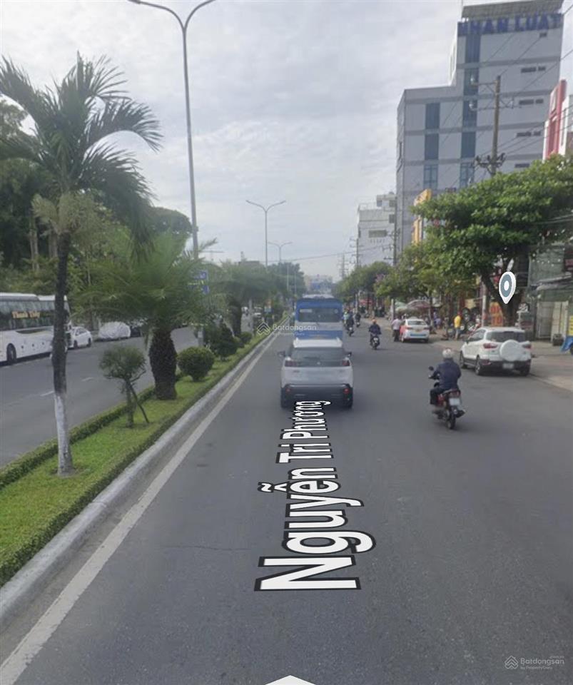 Đất mặt tiền đường nguyễn tri phương, đối diện công viên 29/3  diện tích 352m2 ngang 8m6