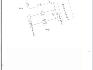 Nhà 3 tầng đường an thượng 11. dt 75m2 ngang 5m  nhà 4 phòng ngủ, hiện đang cho thuê