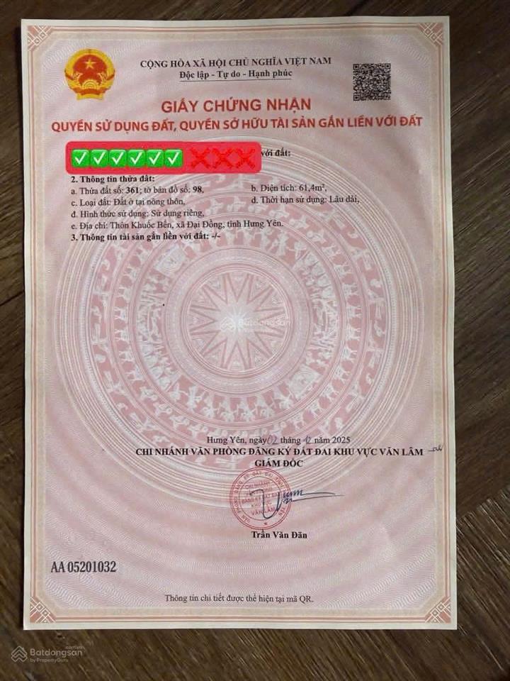Bán đất tặng nhà 2 tầng kiên cố. đường 2 ô tô tránh nhau