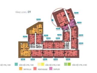 Penhouse/duplex lần đầu tiên xuất hiện ở trung tầng ecorivers, biệt thự trên không