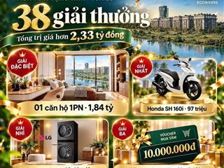 Mua nhà có cơ hội được bốc thăm trúng căn hộ, chiết khấu lên tới 11% ở trung tầng ecoriverside