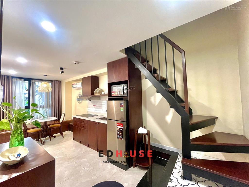 Căn hộ 1 phòng ngủ duplex cổ điển ấm cúng tại quận 1  17 triệu  điện giá nhà nước