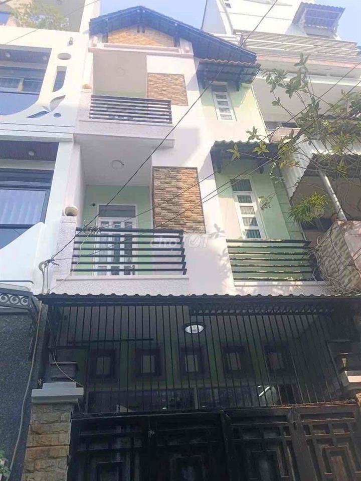 Cho thuê nhà 3 lầu hẻm 4m đường Phan Huy Ích,P12 GV gần Bùi Quang Là