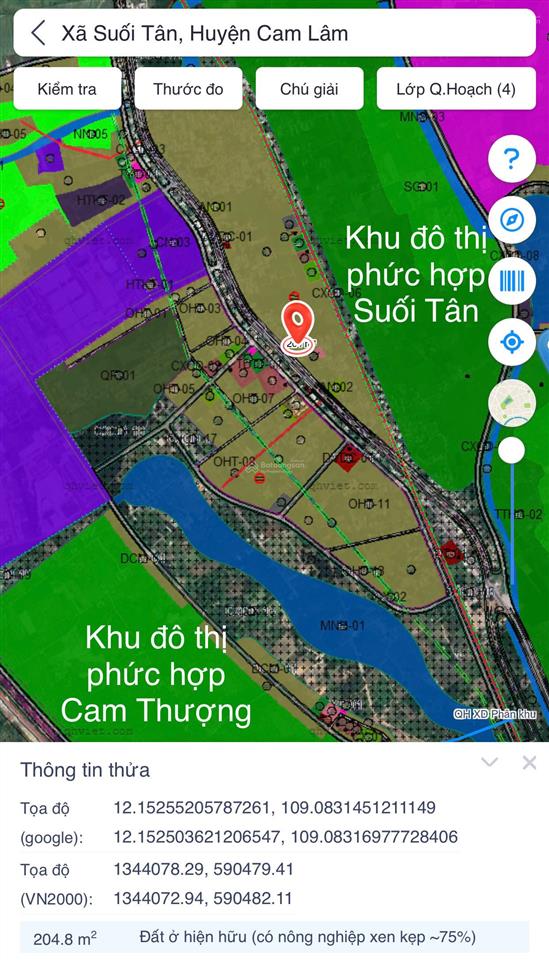 Đất thổ cư 2 mặt tiền xã suối tân. giá đầu tư, gần các khu đô thị phức hợp, kcn và các tiện ích