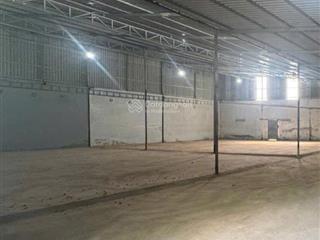 Cho thuê kho xưởng nhà bè pccc nước tự động dt 250m2 xe cont 24/7