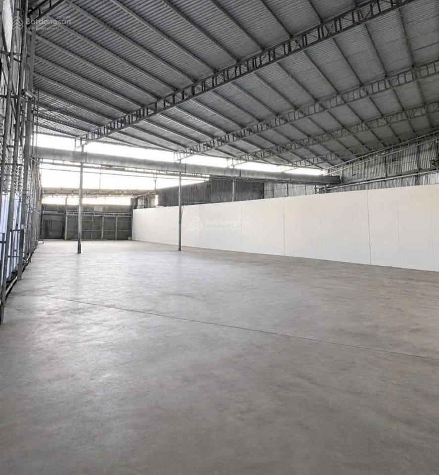 Cho thuê kho nguyễn hữu thọ, nhà bè 750m + sân 50m 55tr/tháng kho riêng có văn phòng